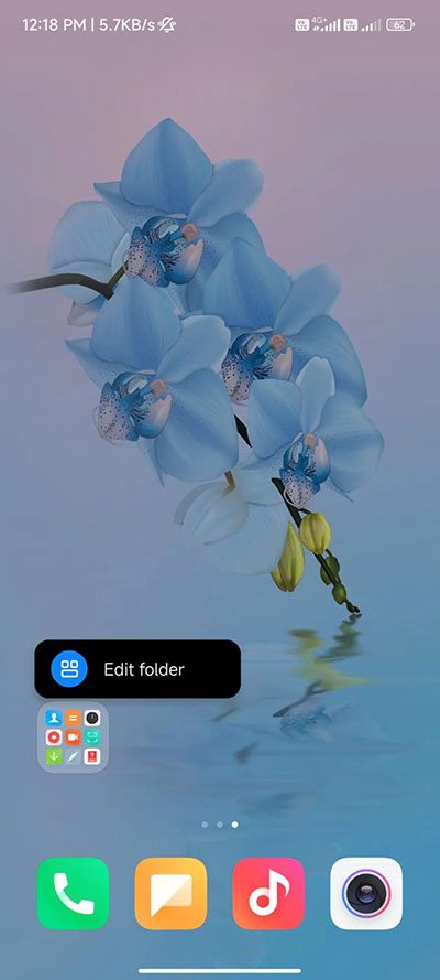Обновлённый MIUI Launcher от Xiaomi уже включает "большие" папки